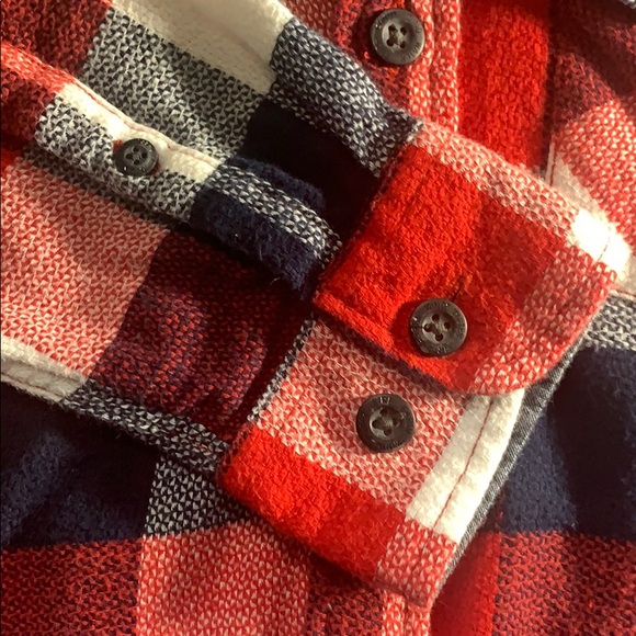 Element long-sleeve plaid shirt with hood - Picture 6 of 6